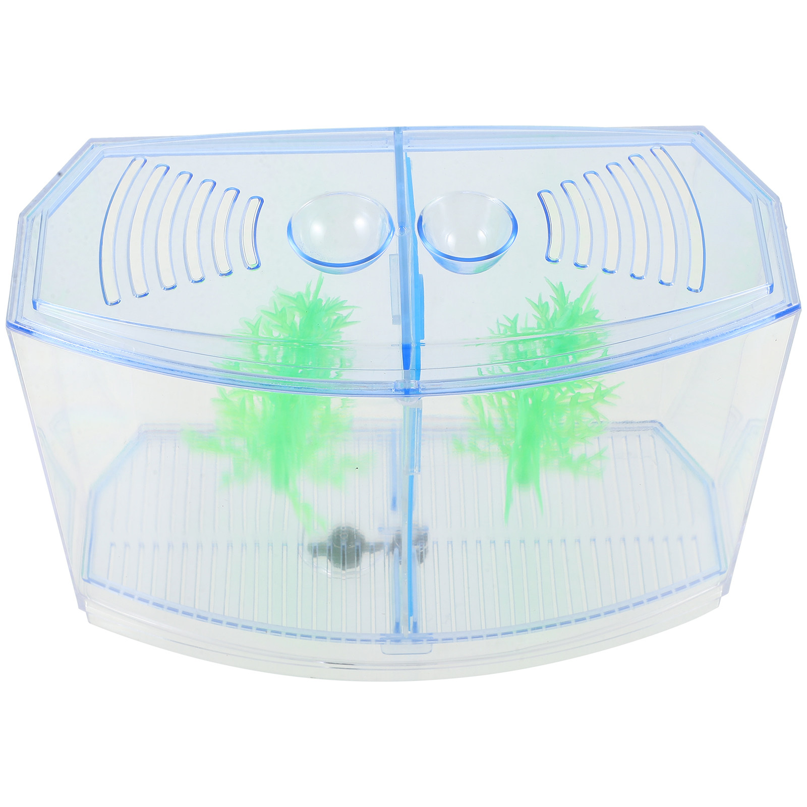 Aquarium Fish Betta - Fish Breeding Isolation Box Transparent Plastic