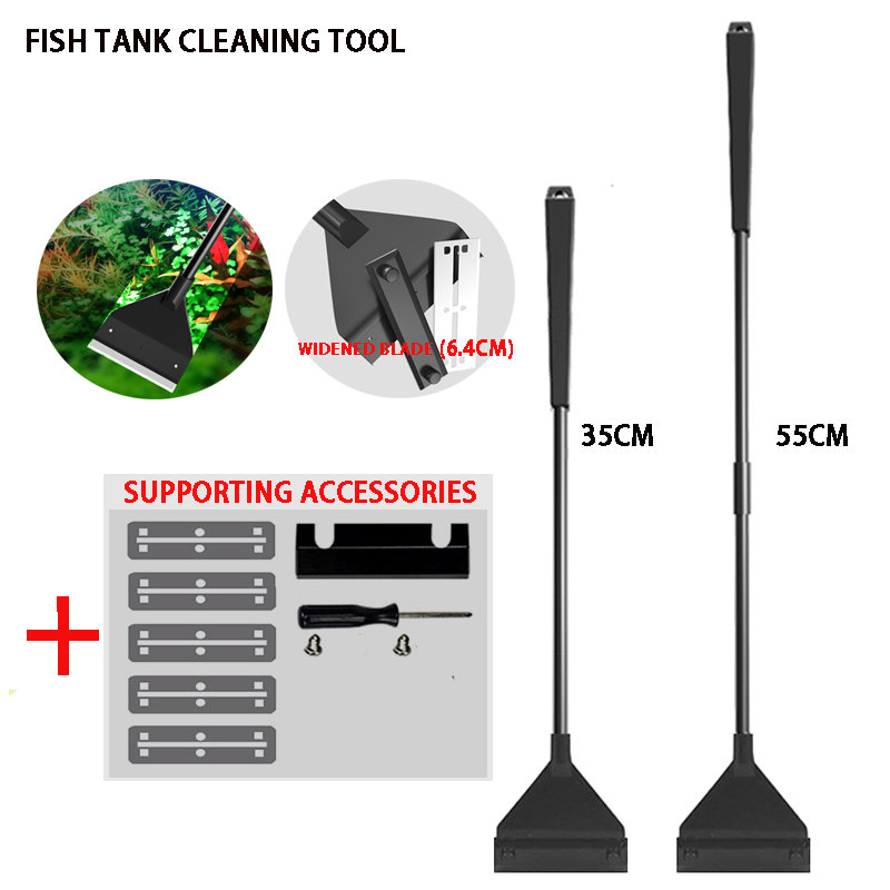 Algae Scraper Blade - Aquarium Cleaner Fish Tank Algae Removal