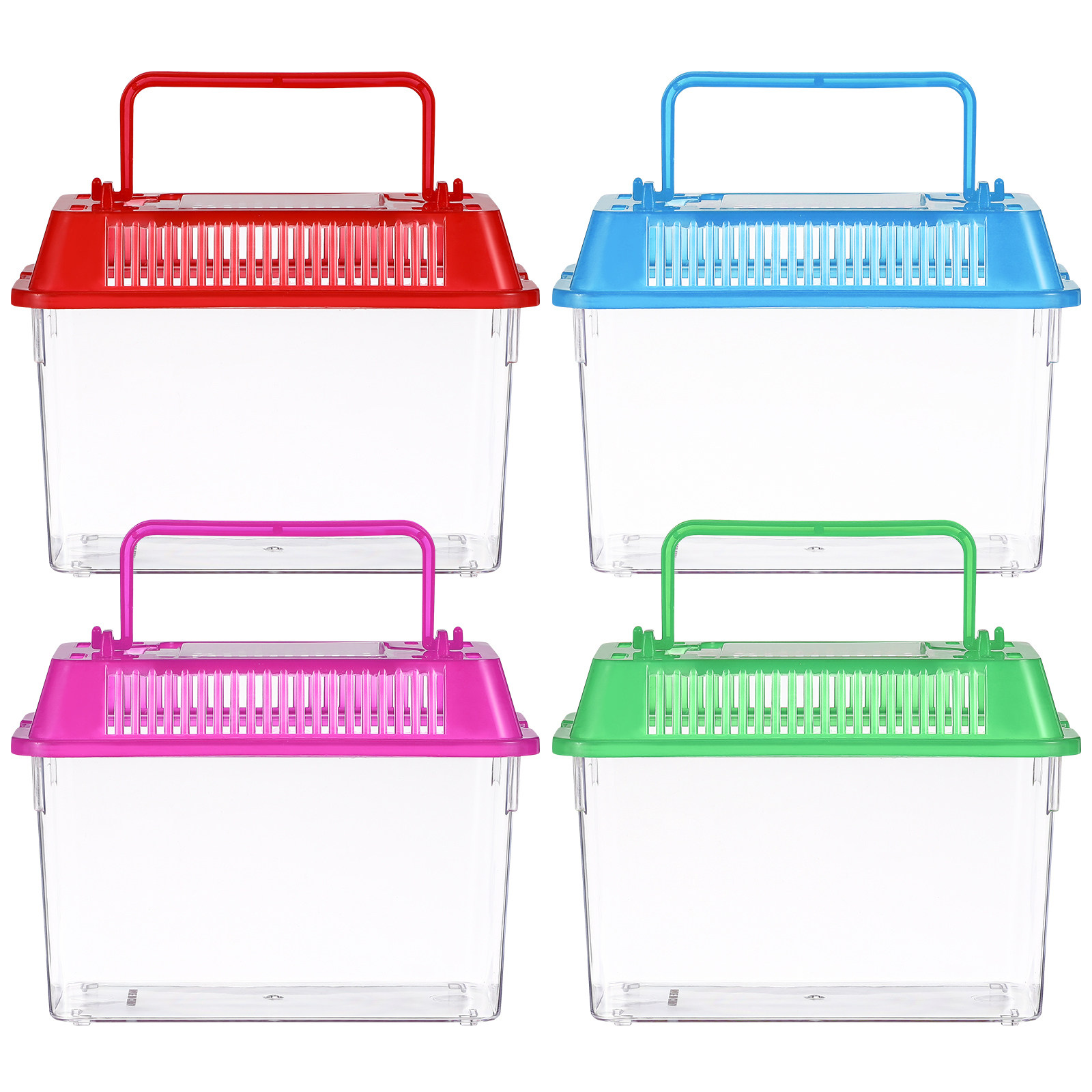 Aquarium Fish Betta - Handheld Mini Fish Tank Plastic Portable