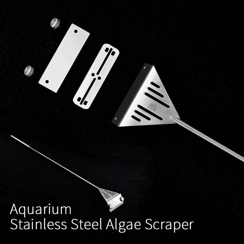 Week Aqua Stainless Steel Fish - Algae Scraper Blade 评论和价格