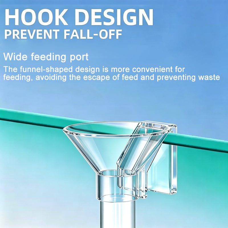 Acrylic Aquarium Fish Feeder T - Aquarium Fish Holiday Food 评论和价格