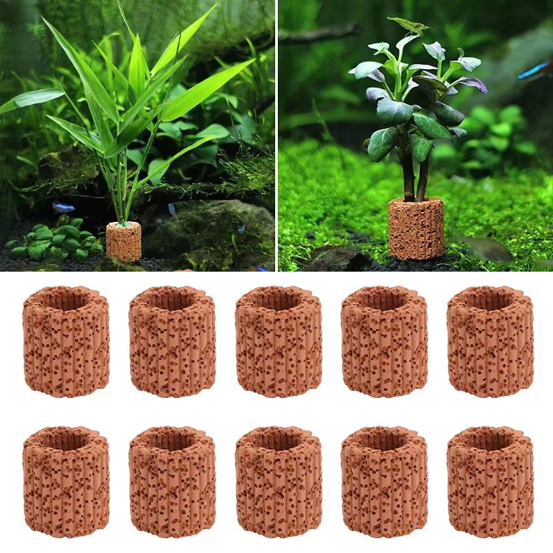 Aquatic Plant Fixed Ring for A - Aquarium Fish Pot 评论和价格
