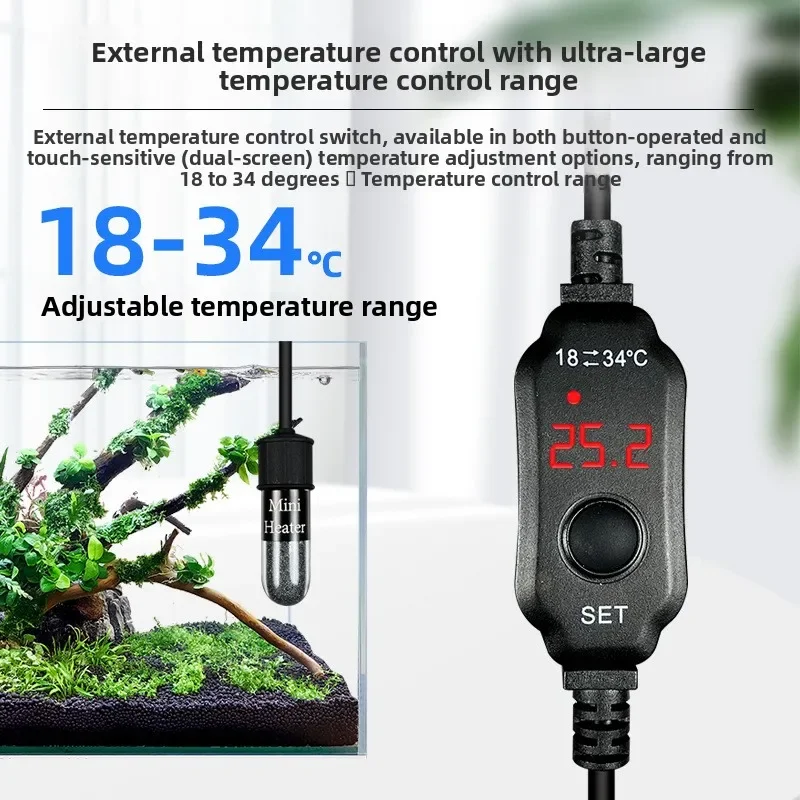 Universal Mini Aquarium Heatin - Aquarium Fish Cold Water 评论和价格