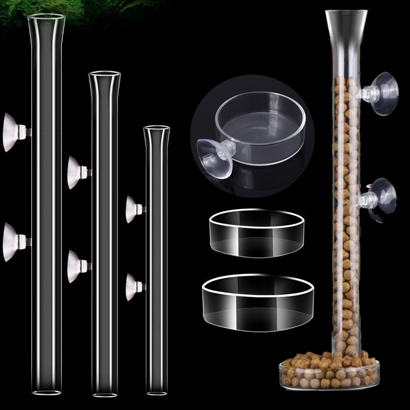 Aquarium Feeding Tube Dish Cle - Aquarium Fish Holiday Food 评论和价格