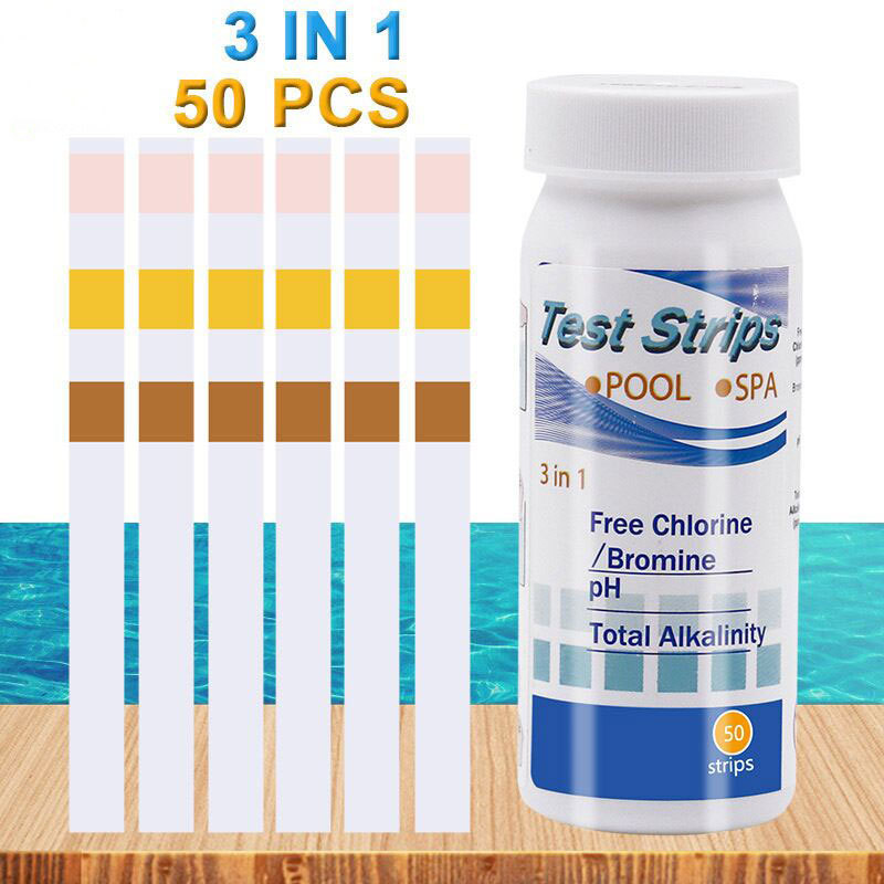 Chlorine PH Test Strips SPA Sw - Aquarium Fishing 评论和价格