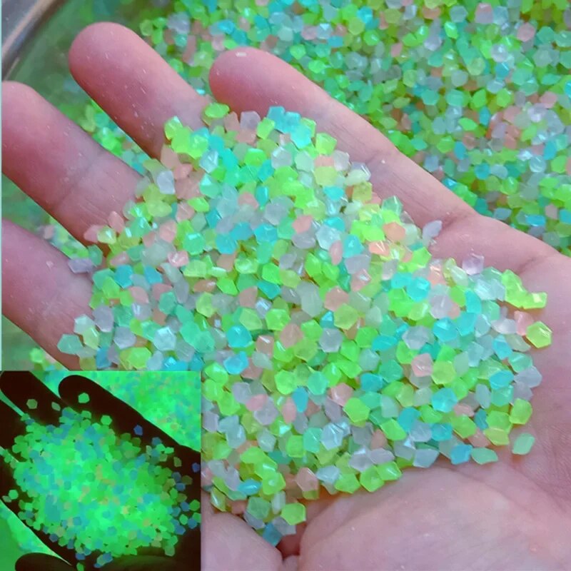 1000pcs 3-5mm Luminous Sand Gl - Aquarium Fishing 评论和价格
