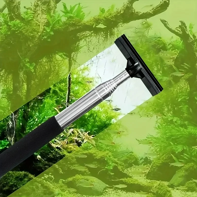 Telescopic Aquarium Scraper Br - Algae Scraper Blade 评论和价格