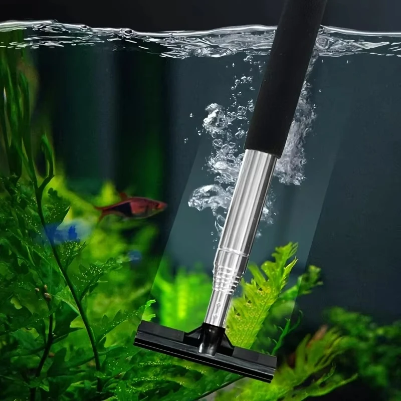 Telescopic Aquarium Scraper Br - Algae Scraper Blade 评论和价格