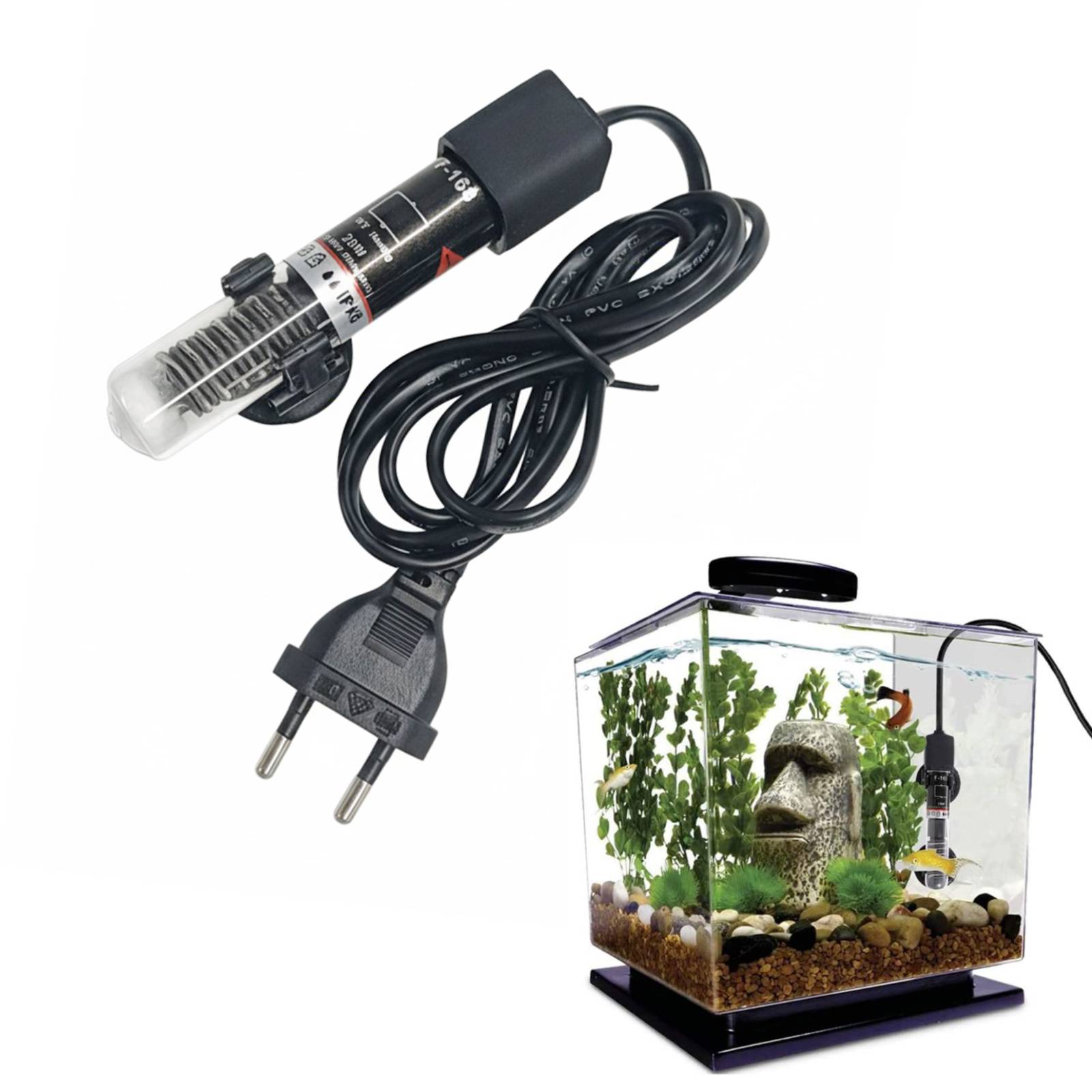 Mini Aquarium Heater Submersib - Aquarium Fish Cold Water 评论和价格