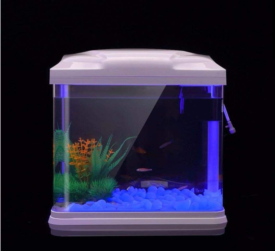 Fish Tank Rocks Glow Blue Pebb - Aquarium Fish Pot 评论和价格