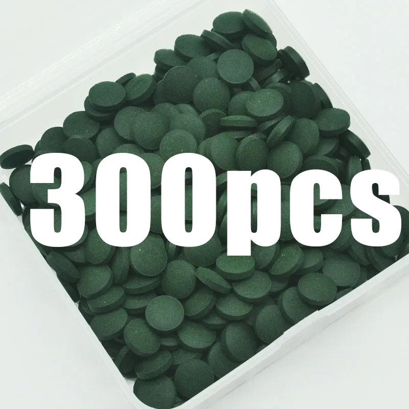 50-300Pcs High Purity Spirulin - Aquarium Fish Holiday Food 评论和价格