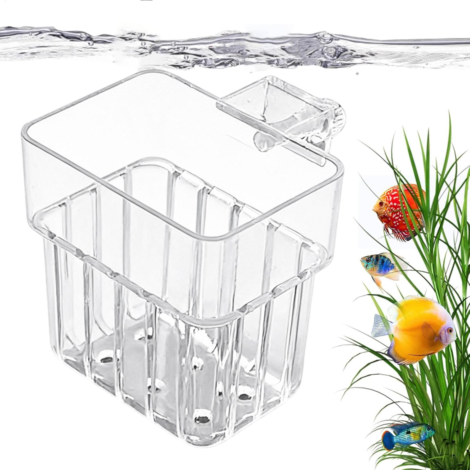 Aquarium Transparent Hanger Po - Aquarium Fish Pot 评论和价格