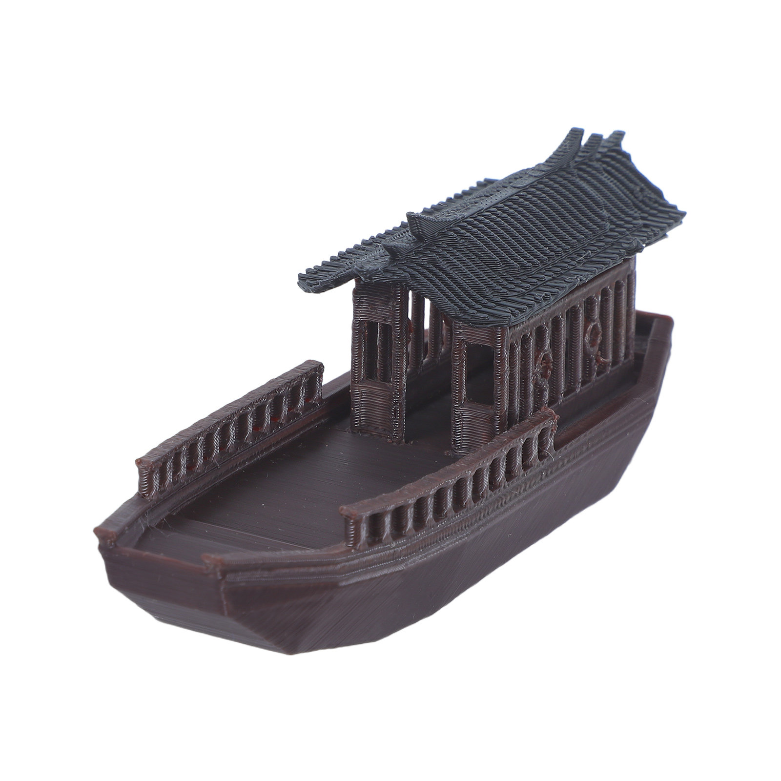 Miniature Chinese Fishing Boat - Aquarium Fishing 评论和价格