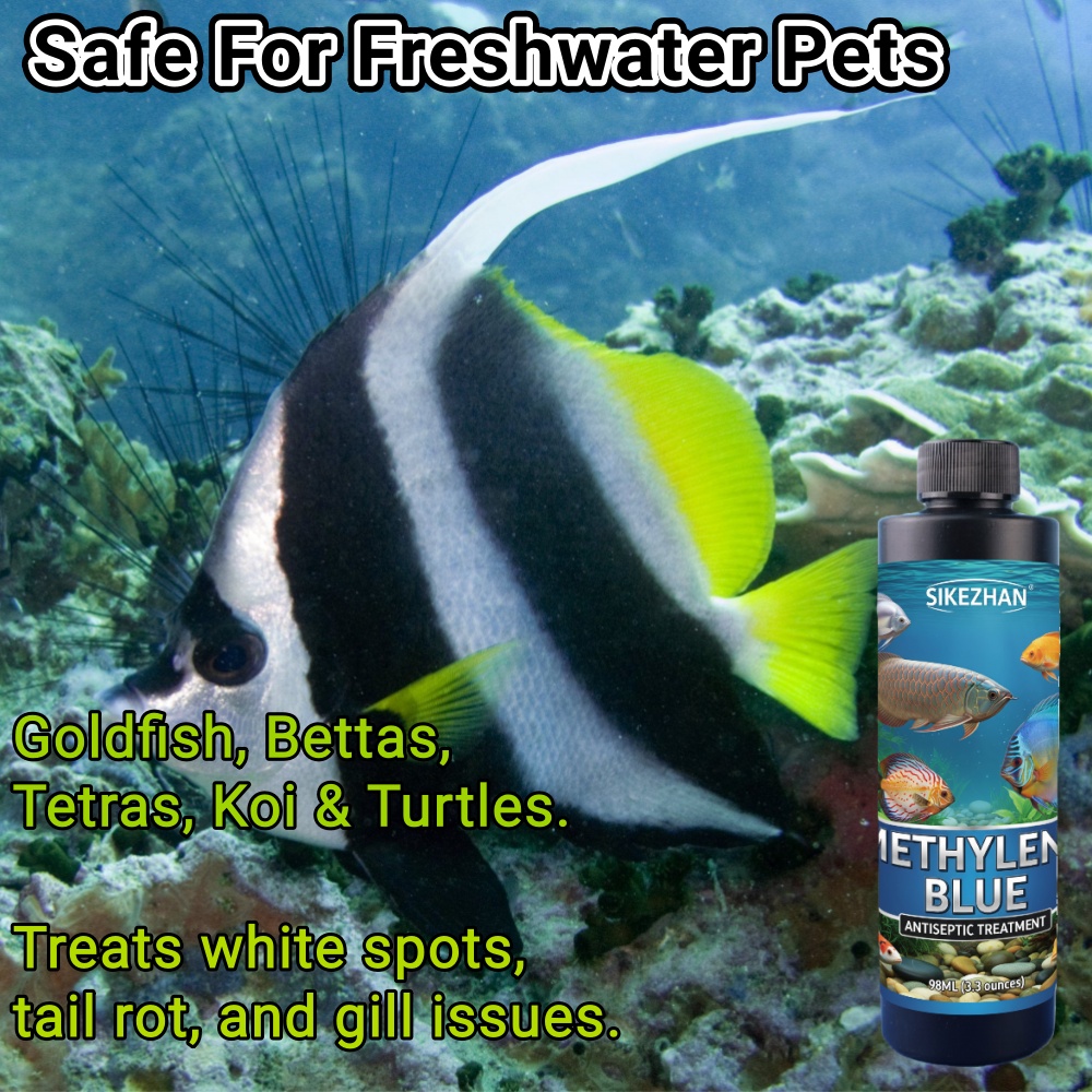 SIKEZHAN 98ml Pure Methylene B - Aquarium Fish Betta 评论和价格