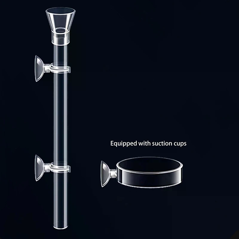 Acrylic Aquarium Feeder Tube D - Aquarium Fish Holiday Food 评论和价格