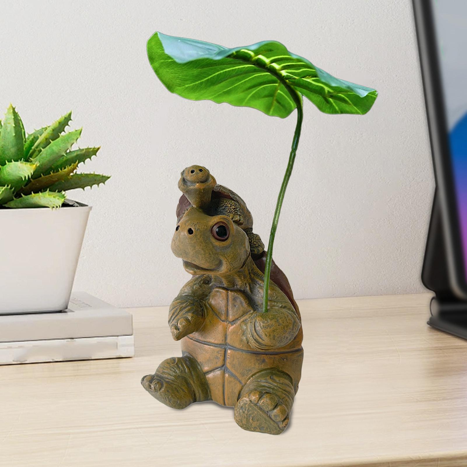 Turtle Figurine Fish Tank Deco - Aquarium Fish Pot 评论和价格