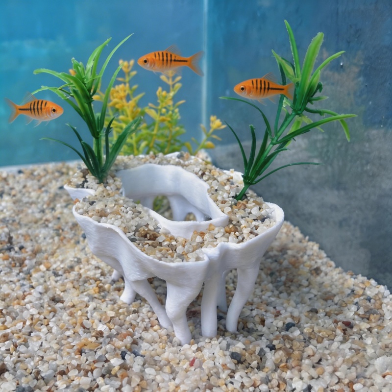 3D printed aquarium plants in  - Aquarium Fish Pot 评论和价格