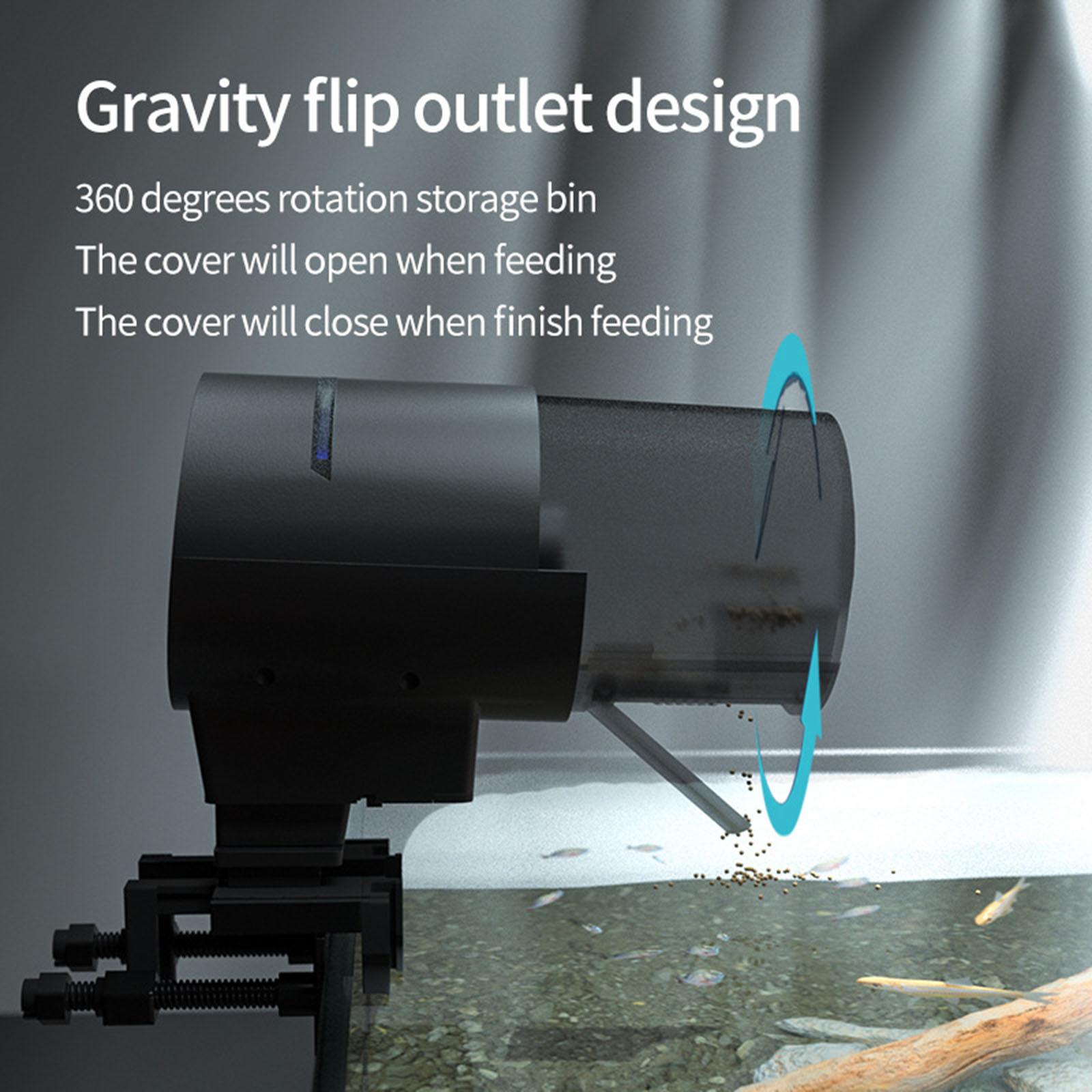 Large Capacity WiFi Automatic  - Aquarium Fish Holiday Food 评论和价格